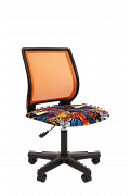 Детский компьютерный стул Chairman KIDS 112 оранжевый crazy