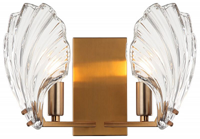 Светильник настенный Stilfort Мушель 2153/05/02W Бронза / Прозрачный