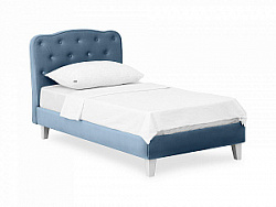 Мягкая кровать Candy голубой 341098