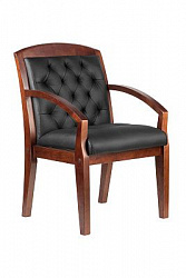 Конференц-кресло Riva Chair WOOD M 175 D черный