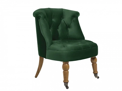 Кресло Visconte зеленый ножки дуб 761837