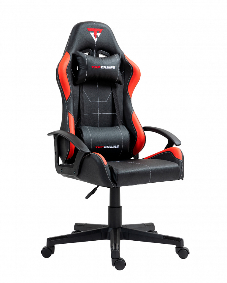 Кресло геймерское TopChairs Wyvern черно-красный