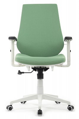 Кресло RIVA DESIGN CX1361М зеленый / белый каркас
