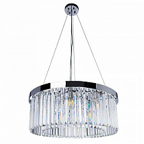 Подвесная люстра Arte Lamp SECUNDA хром, прозрачный A1003LM-8CC