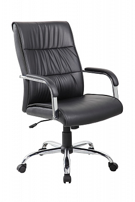 Кресло руководителя Riva Chair Atom 9249-1 черный