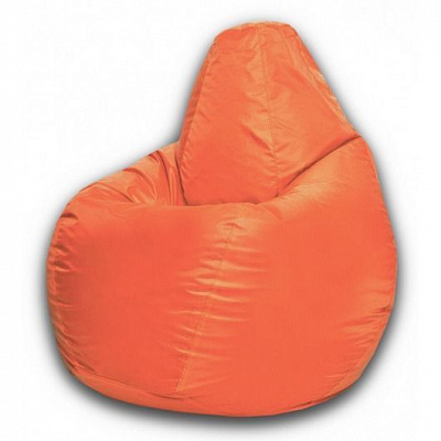 Кресло-мешок Груша M оксфорд оранжевый
