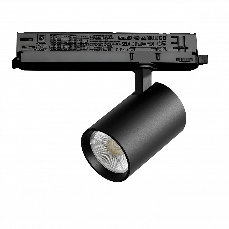 Светильник для трековой системы Quattro LED 24W с управлением DALI Lightstar Alta Base A5247DALI