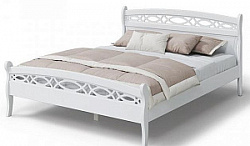 Кровать Натали белый 160х200 МЛК