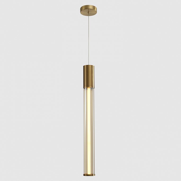 Подвесной светильник Crystal Lux LINEUP SP11W LED BRASS