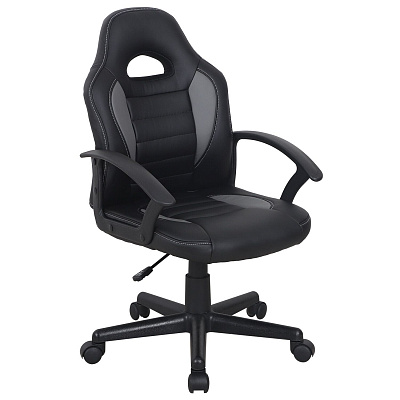 Кресло компьютерное BRABIX Spark GM-201 черный серый 532504