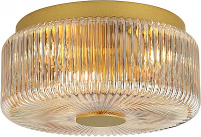 Светильник потолочный настенный Stilfort Сенза 2181/05/03CW Бронза / Янтарный