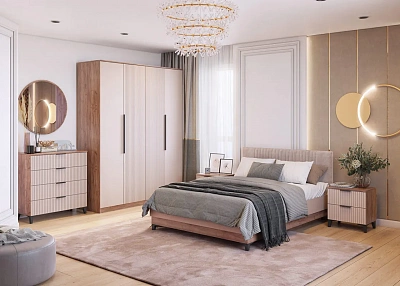 Комплект мебели для спальни 1 Тоскана МЛК