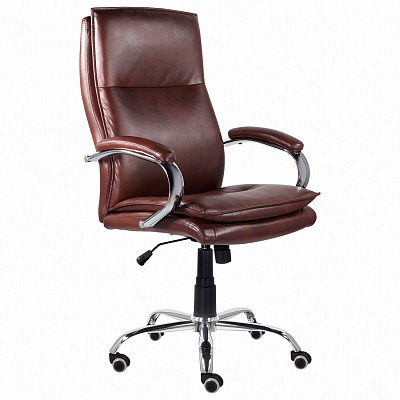 Кресло офисное BRABIX PREMIUM Cuba EX-542 коричневый