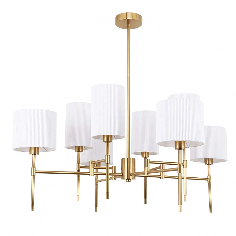 Люстра на штанге ARTE LAMP DEBORA A4108LM-8PB