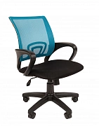 Кресло для персонала Chairman 696 black TW голубой