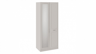 Шкаф для одежды с зеркальной дверью Сабрина СМ-307.07.221-01R