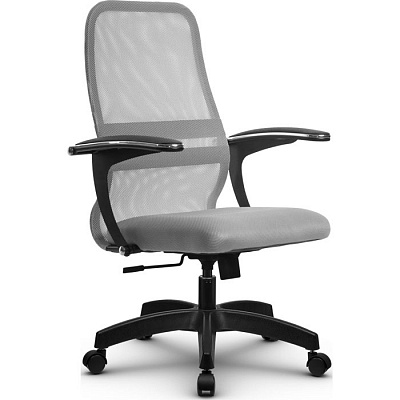 Кресло компьютерное SU-СU160-8 Pl Светло-серый / светло-серый