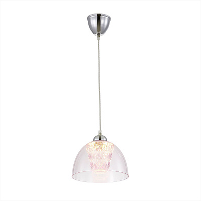Потолочный подвесной светильник Топаз фиолетовый Citilux CL717114