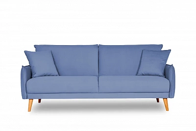 Диван Finsoffa Наттен (NATTEN) велюр (795 синий)
