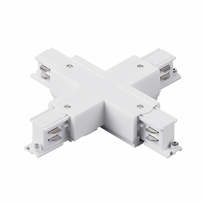 Соединение крестовое с подводом питания к треку 5040xx-(F)/(R) Lightstar Quattro 504146-FR