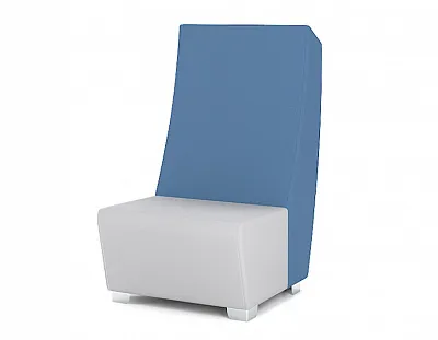 Кресло для посетителей toForm M8-1D высокая спинка 130 см