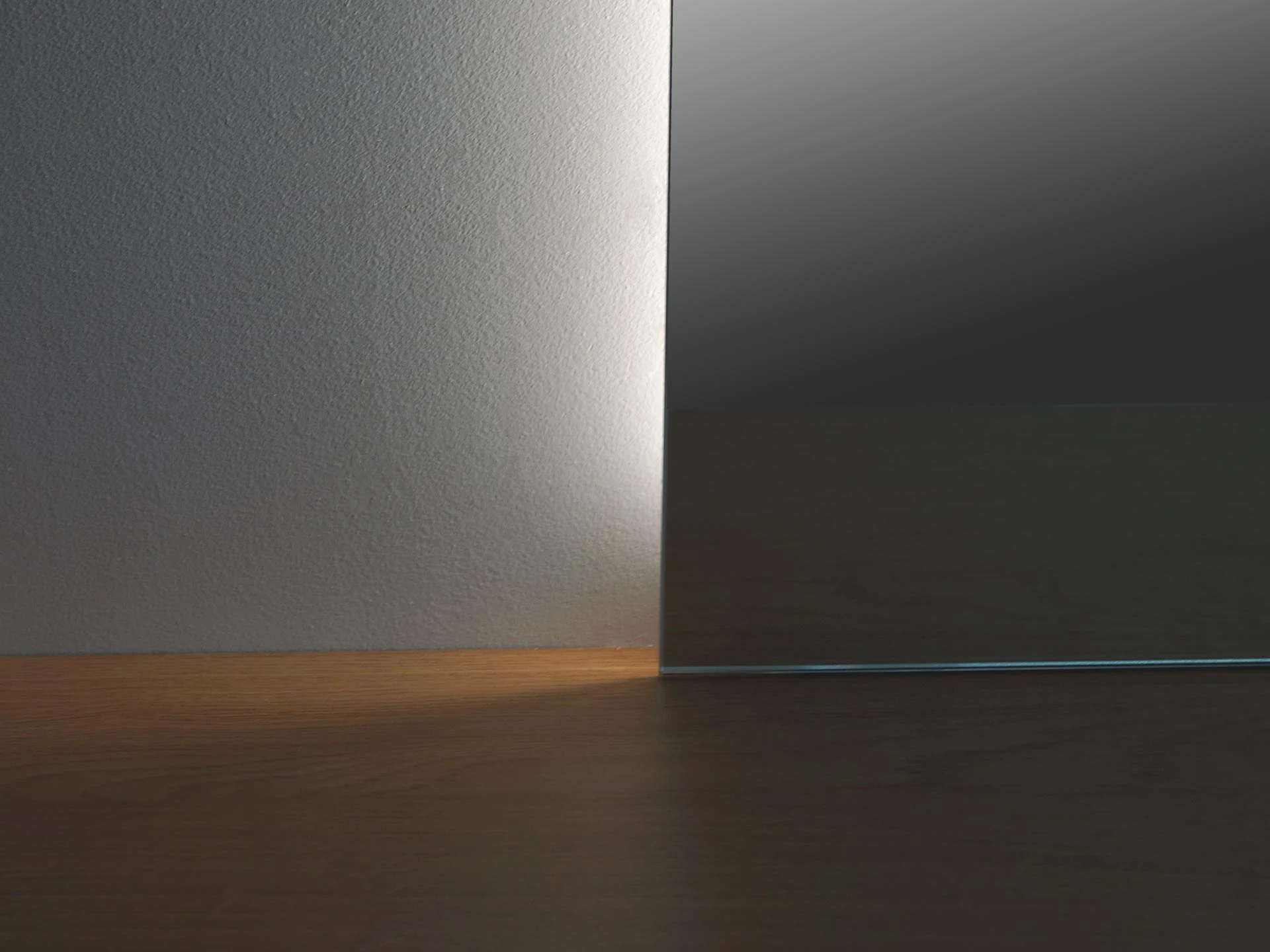 Зеркало Mede с подсветкой дуб корбридж черный 798828
